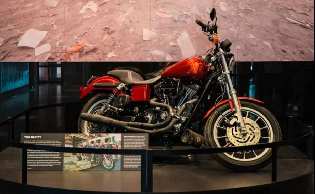 La icónica Harley-Davidson del 11-S llega al museo: su emotiva historia